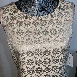 Jessica Simpson Champagne Dress